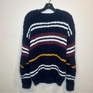 Tommy Hilfiger Sweater, Size Small, Blue Striped